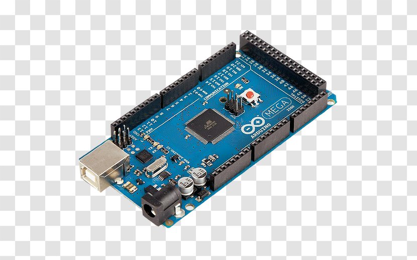 Arduino Mega 2560 Uno Due Atmel AVR - Motherboard - USB Transparent PNG