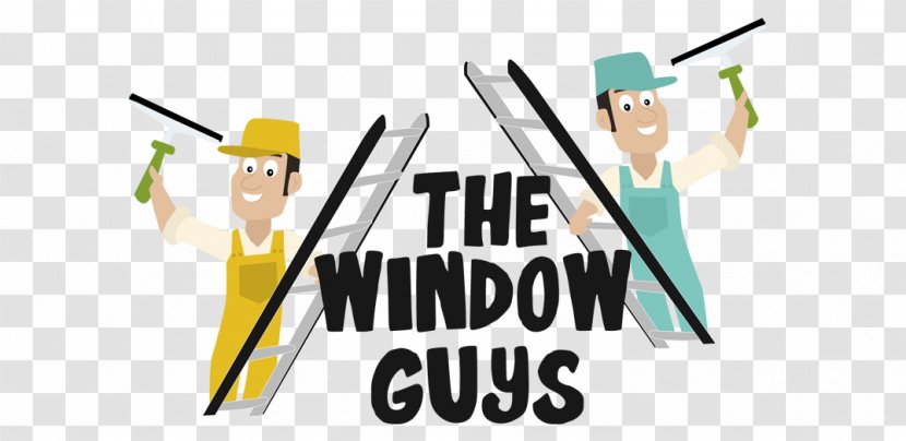 Window Guys Jason Young The Guy Logo Illustration Clip Art - Cleaning - Sparkling Clean Transparent PNG