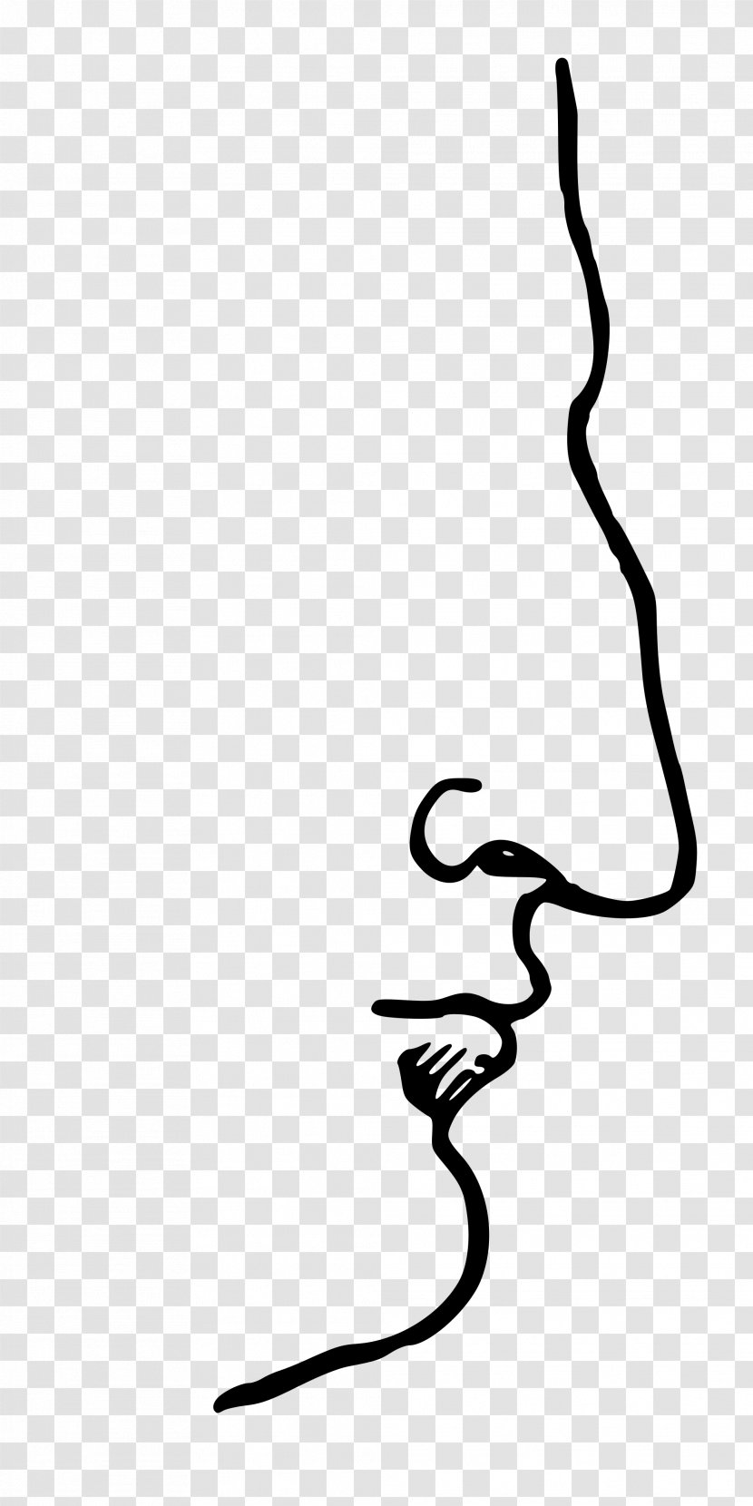 Aquiline Nose Human Eagle Breathing - Facial Vein Transparent PNG