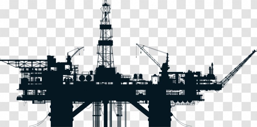 Oil Platform Drilling Rig Offshore Petroleum - Metropolis - Well Transparent PNG