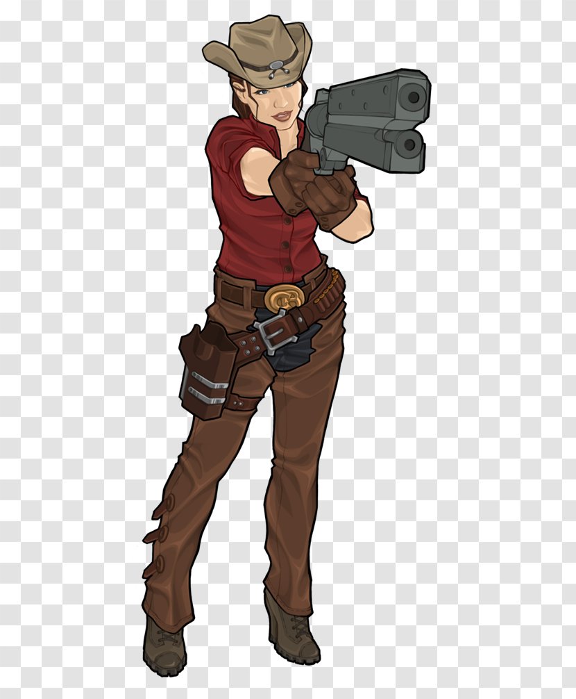 Gunfighter Jonah Hex Art Cowboy American Frontier - Work Of - Mythical Creature Transparent PNG