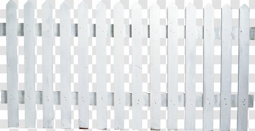 Fence Gate Kitchen Garden Palisade - White Wooden Transparent PNG