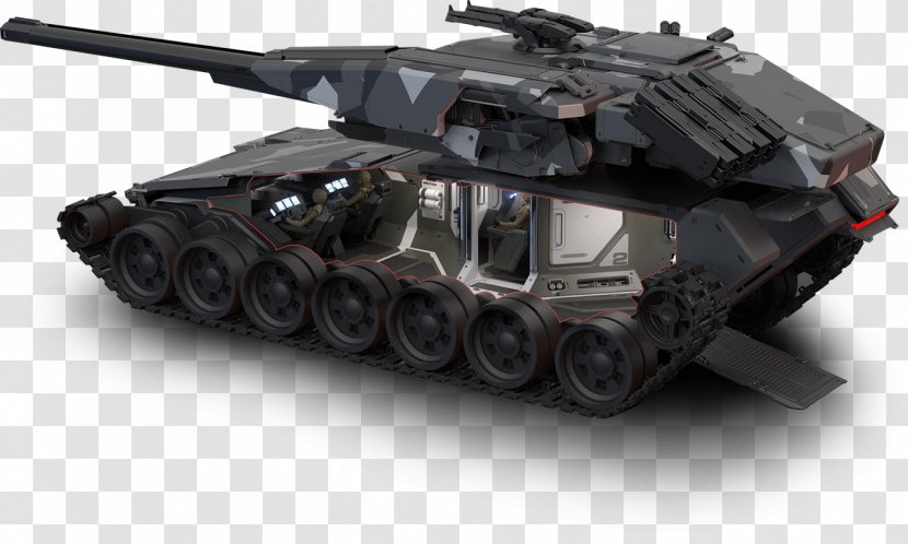 Star Citizen Main Battle Tank Nova Heavy - Mode Of Transport Transparent PNG