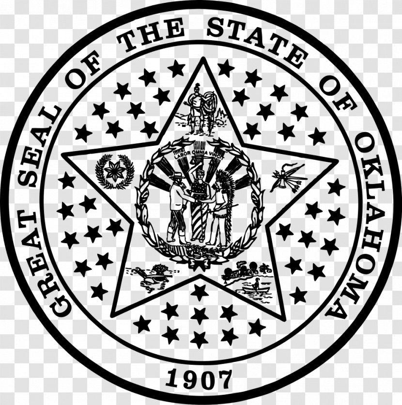 Seal Of Oklahoma Page Great The United States Transparent PNG