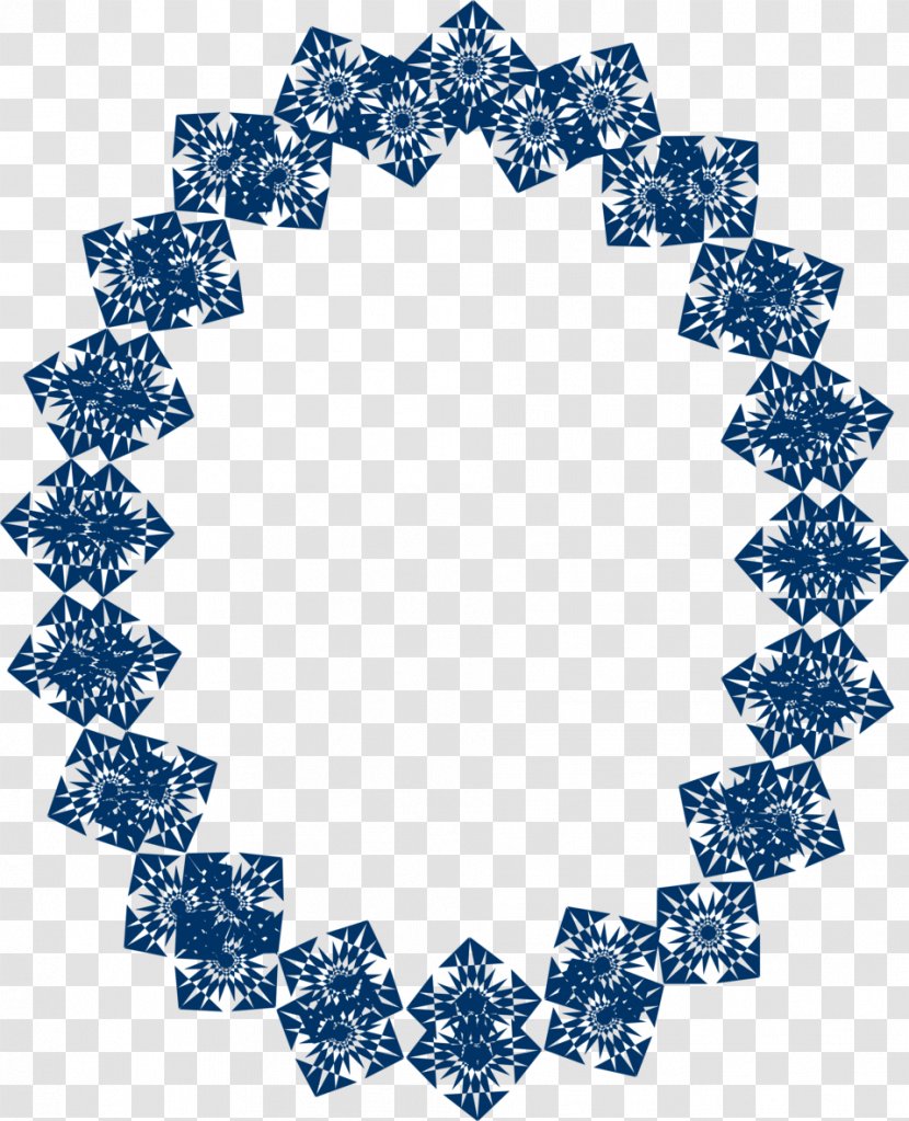 Royalty-free Photography Ornament - Blue Boarder Transparent PNG