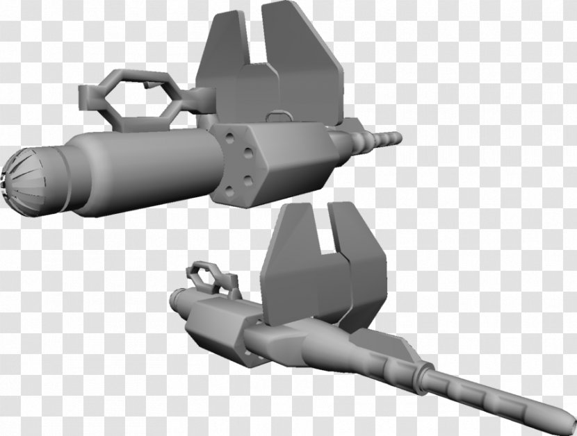 Gun Turret Coilgun Cannon Halo Art - Pistol Wrong End Transparent PNG