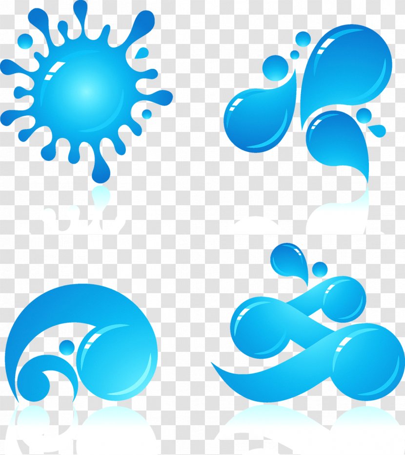 Water Drop Icon - Technology - Blue Transparent PNG