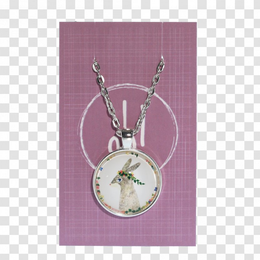 Charms & Pendants Necklace Purple Bird Rabbit - Festival Transparent PNG