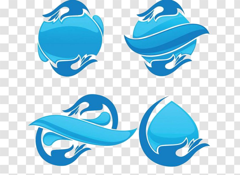 Logo - Marine Mammal - Conserve Water Transparent PNG