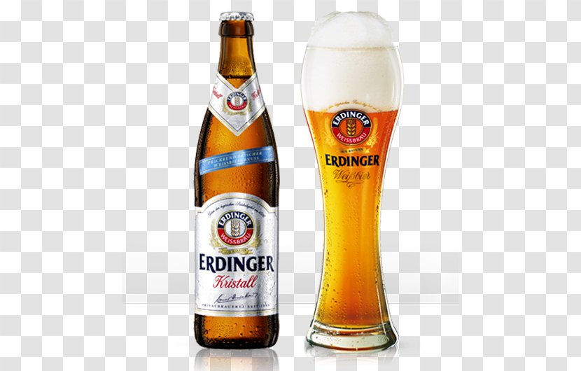 Wheat Beer Erdinger Dunkel German Cuisine - Brewery - Crazy Summer Transparent PNG