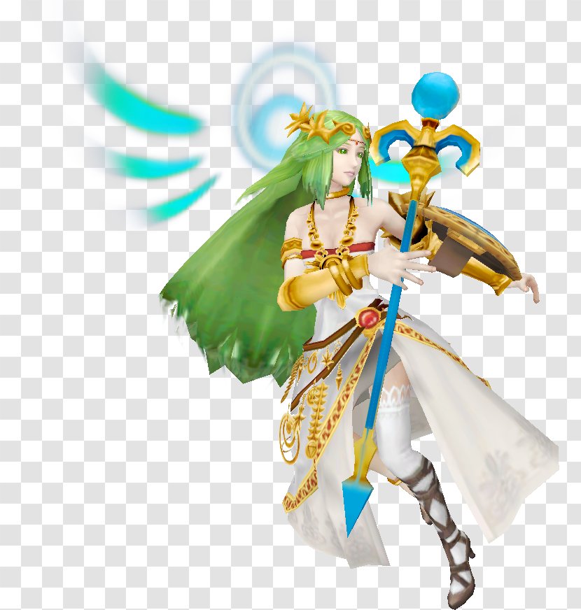 Super Smash Bros. For Nintendo 3DS And Wii U Kid Icarus Palutena Melee Rendering - Fictional Character Transparent PNG