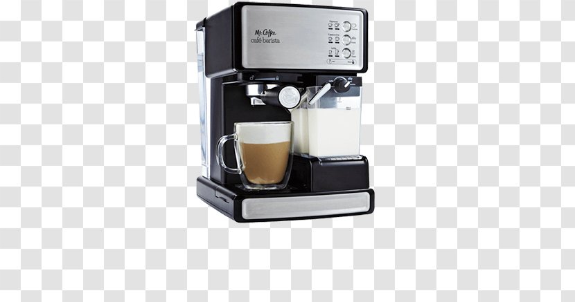 Espresso Cappuccino Coffee Latte Cafe - Small Appliance - Industrial Bean Dispenser Transparent PNG