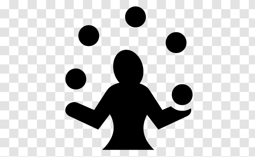 Juggling Ball Icon Game: Guess The Pictures & Fun Icons Trivia! Magic - Black And White Transparent PNG