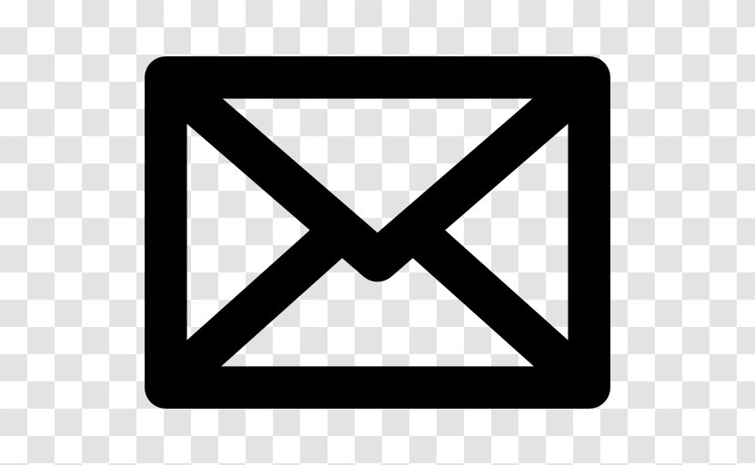 Letter Bounce Address Mail - Black - Email Transparent PNG