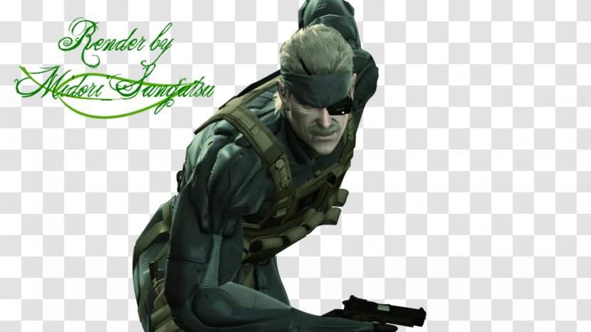 Metal Gear Solid 4 Guns Of The Patriots 2 Snake Soldier Transparent Png