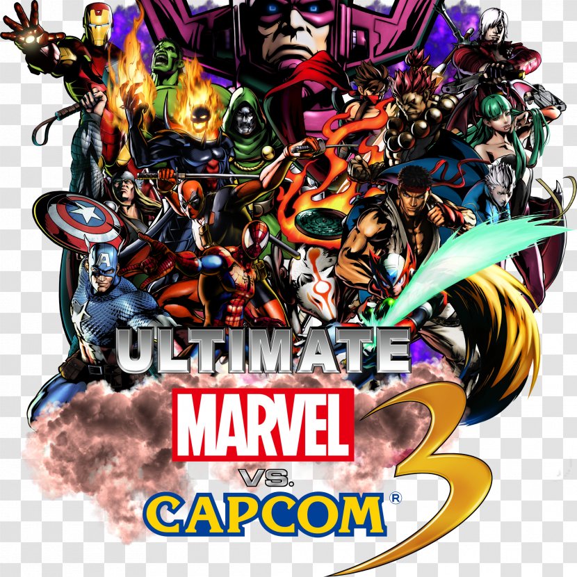 Ultimate Marvel Vs. Capcom 3 3: Fate Of Two Worlds Capcom: Clash Super Heroes 2: New Age - Udon Entertainment Transparent PNG