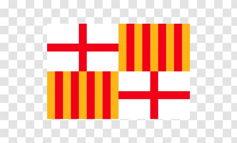 Province Of Barcelona Flag Senyera - Tabarnia Transparent PNG