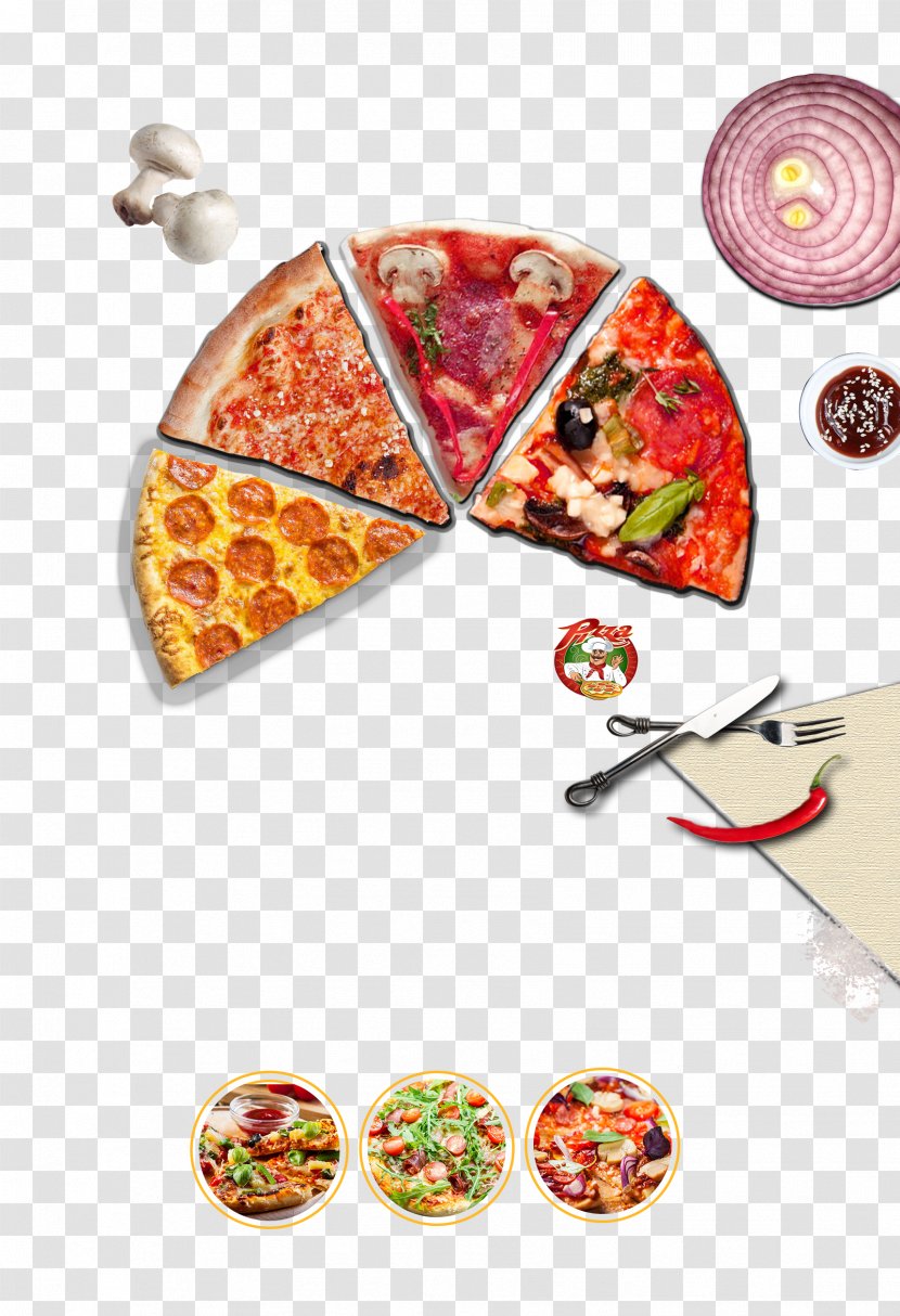 Pizza European Cuisine Food - Fast Transparent PNG