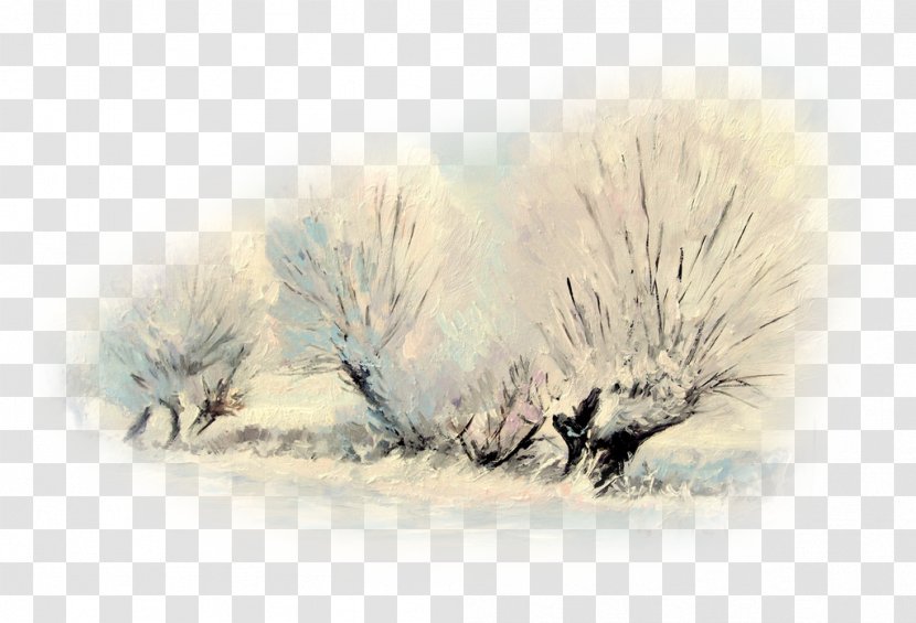 Watercolor Painting Desktop Wallpaper Winter - Sky Plc Transparent PNG
