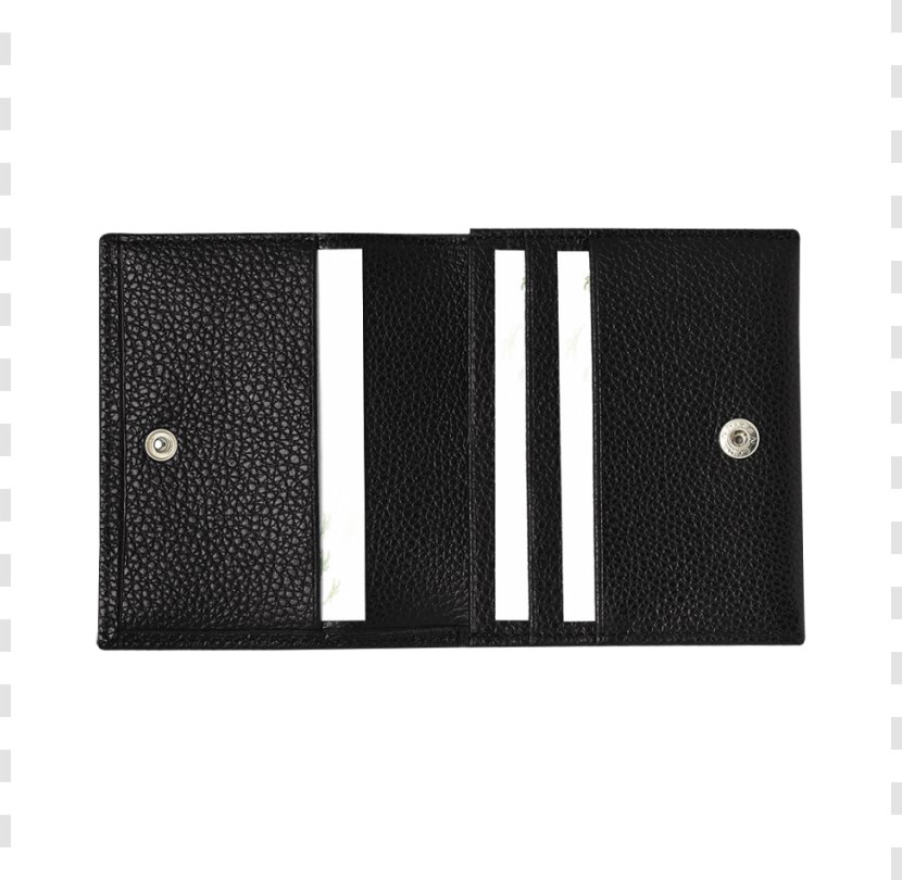 Wallet Coin Purse Handbag Longchamp - Black Transparent PNG
