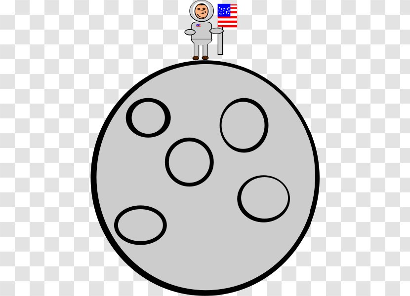 Man In The Moon Clip Art - Area - Full Clipart Transparent PNG
