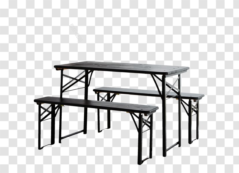 Folding Tables Bench Chair Furniture - Rectangle - Table Transparent PNG