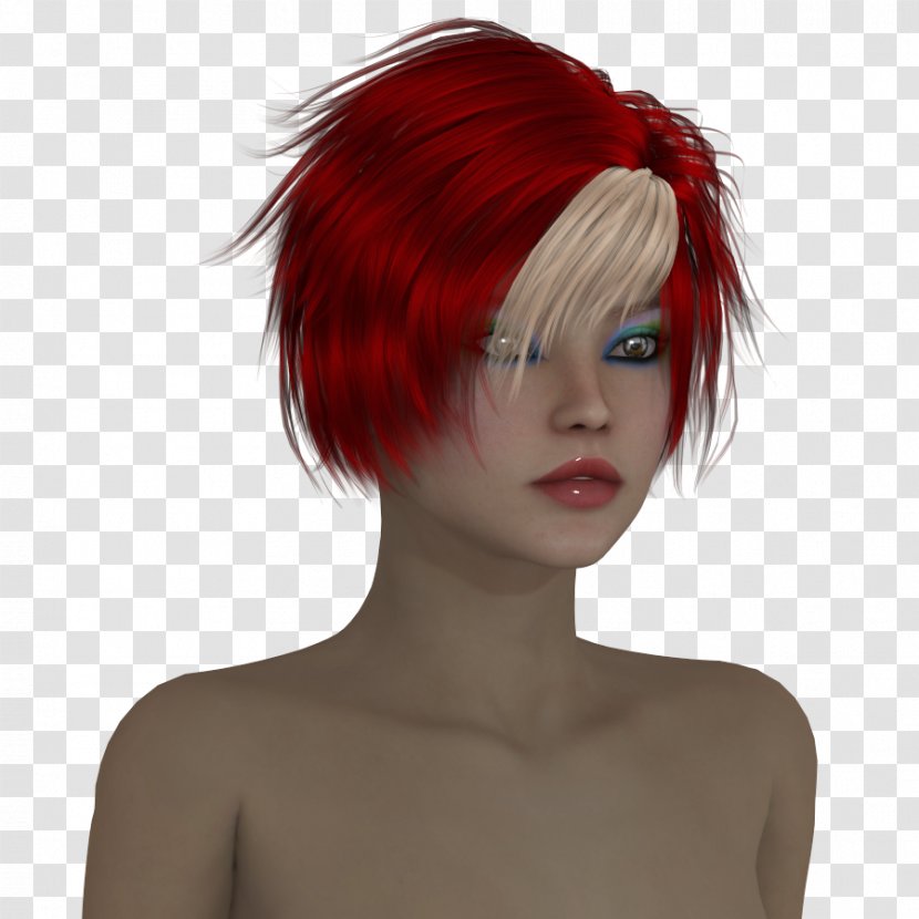 Red Hair Coloring Brown Transparent PNG