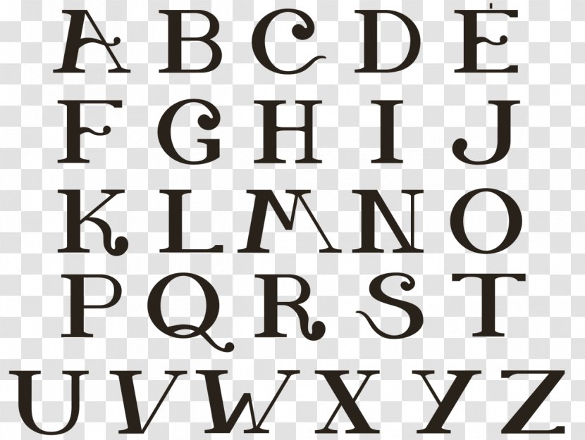 Line Font Angle Product - Black And White Transparent PNG