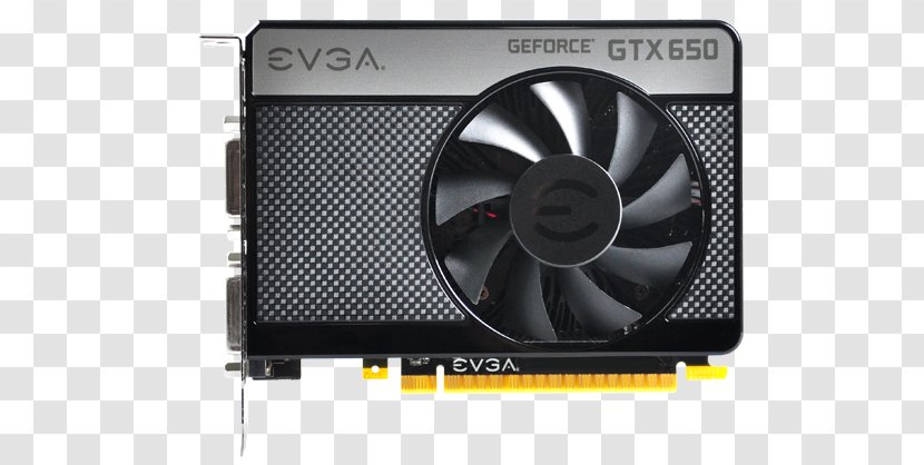 Graphics Cards & Video Adapters GDDR5 SDRAM EVGA Corporation NVIDIA GeForce GTX 650 - Digital Visual Interface - Dual Engine Core Transparent PNG