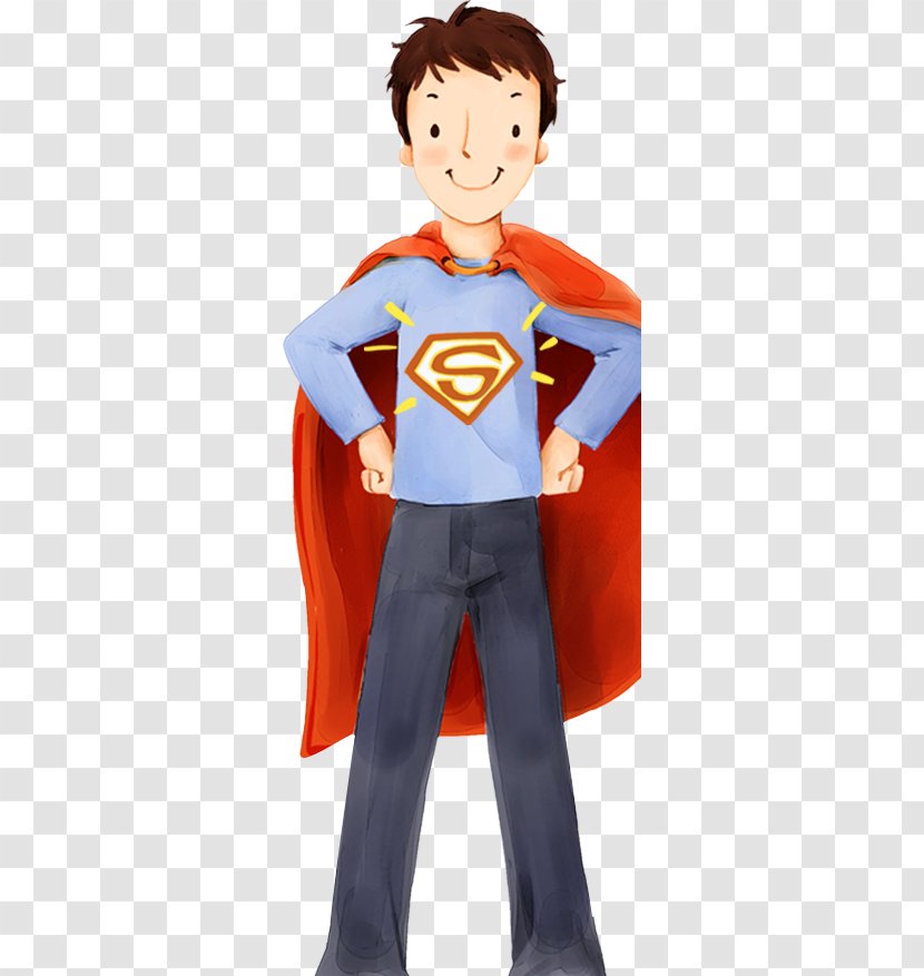 Fathers Day Prayer For - Superman Transparent PNG