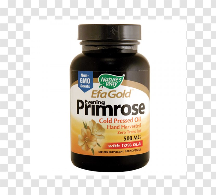 Common Evening-primrose Oil Essential Fatty Acid Dietary Supplement - Fish Transparent PNG