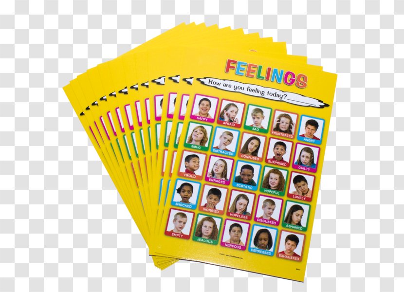 Poster Emotion Feeling Graphics Text - Child - Spanish Emotions Transparent PNG