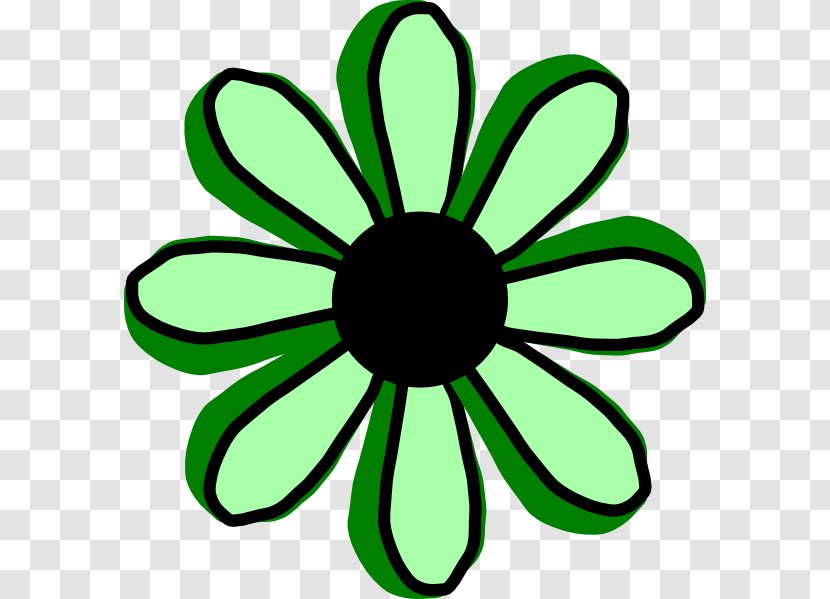 April Shower Clip Art - Plant - Green Flower Transparent PNG