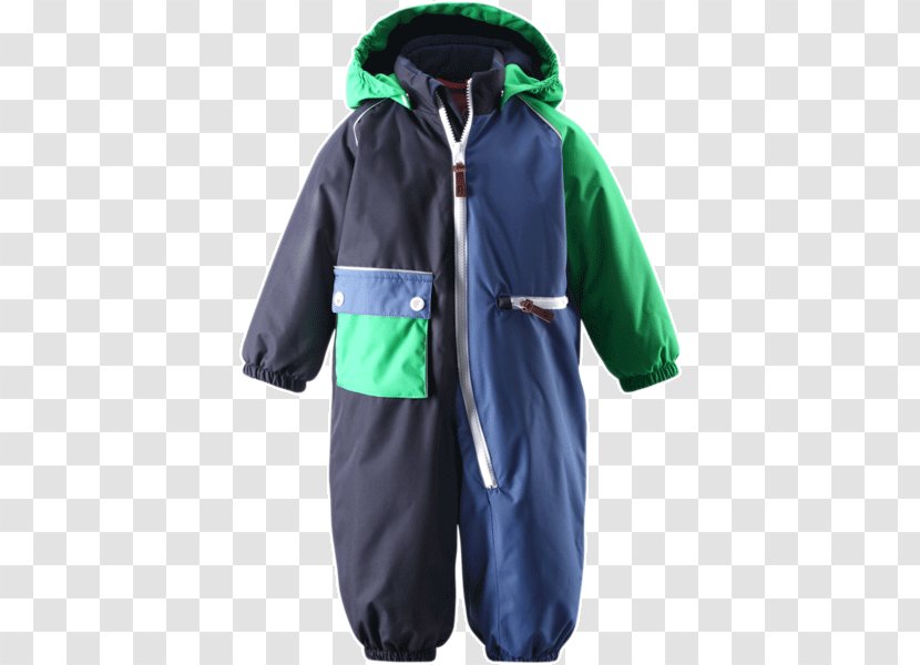 Boilersuit Jacket Sleeve Clothing Hood - Zipper - Green Stadium Transparent PNG