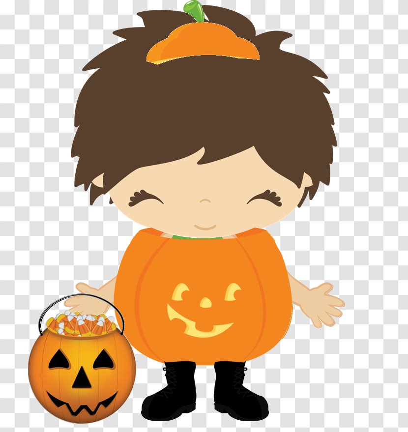 Jack-o'-lantern Clip Art - Boy - Halloween Material Transparent PNG