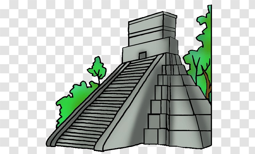 Mesoamerican Pyramids Clip Art Maya Civilization Openclipart - Monument - Pyramid Transparent PNG