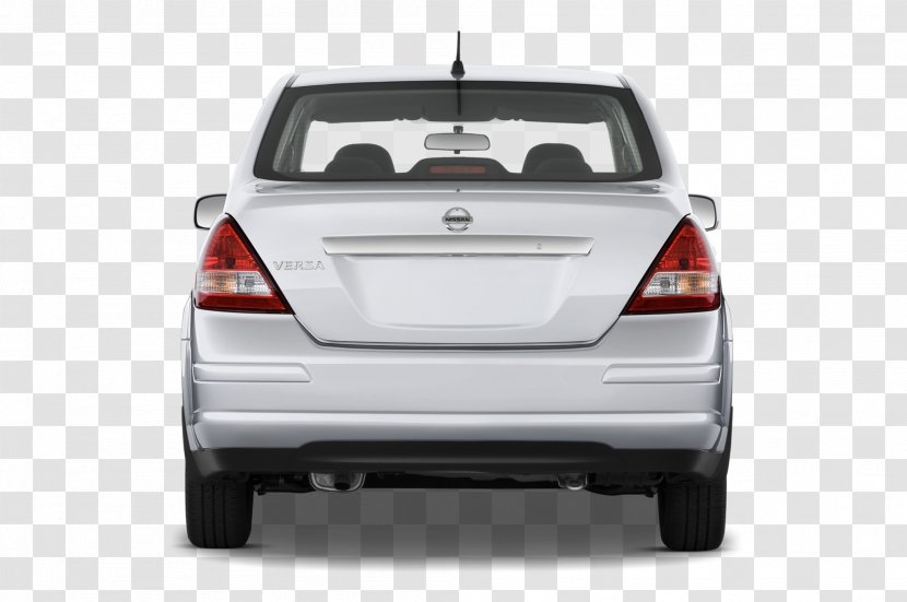 Luxury Vehicle 2011 Nissan Versa Car Tiida - Silver Transparent PNG