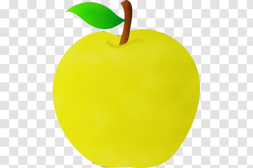 Yellow Fruit Green Apple Leaf - Tree - Food Transparent PNG