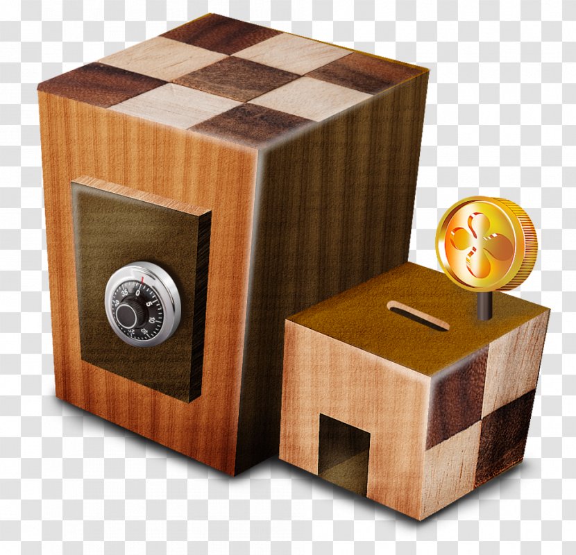 Safe Deposit Box - Treasury - Hand-painted Transparent PNG