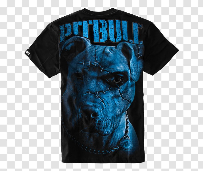 T-shirt Pit Bull American Staffordshire Terrier Clothing Sleeve - Shirt Transparent PNG