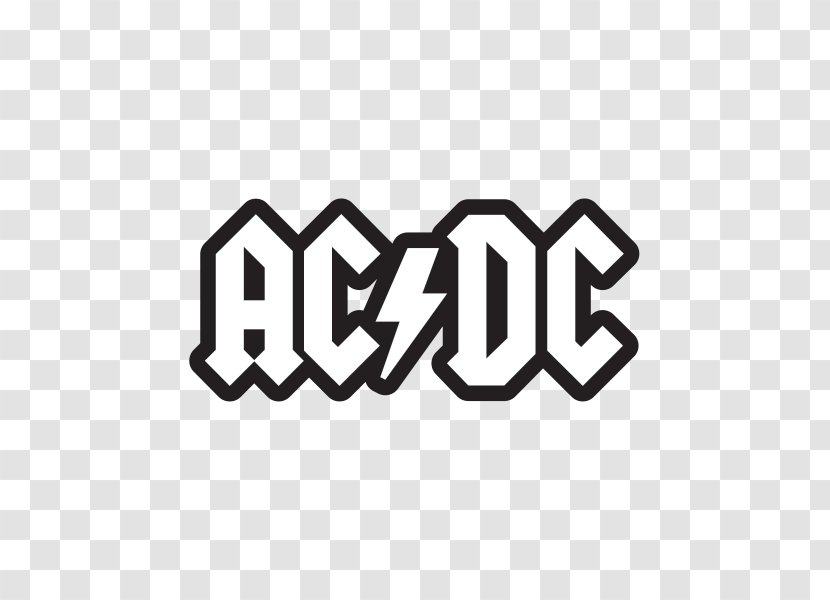 AC/DC Sticker Logo Decal For Those About To Rock We Salute You - Stiff Upper Lip - Ac Dc Transparent PNG