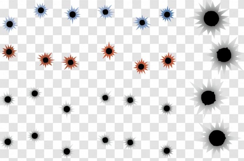 Euclidean Vector Computer File Point Bullet Holes Transparent Png