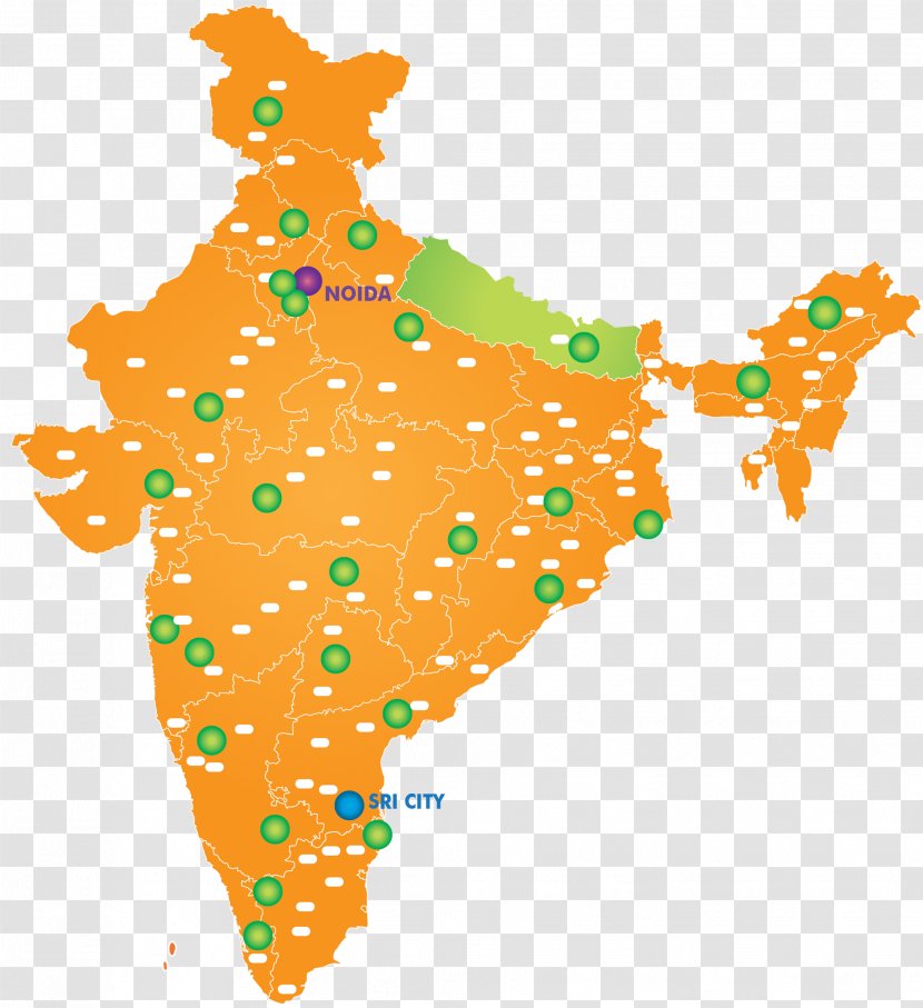 States And Territories Of India 2017 Elections In 2018 Map - Fictional Character - City Transparent PNG