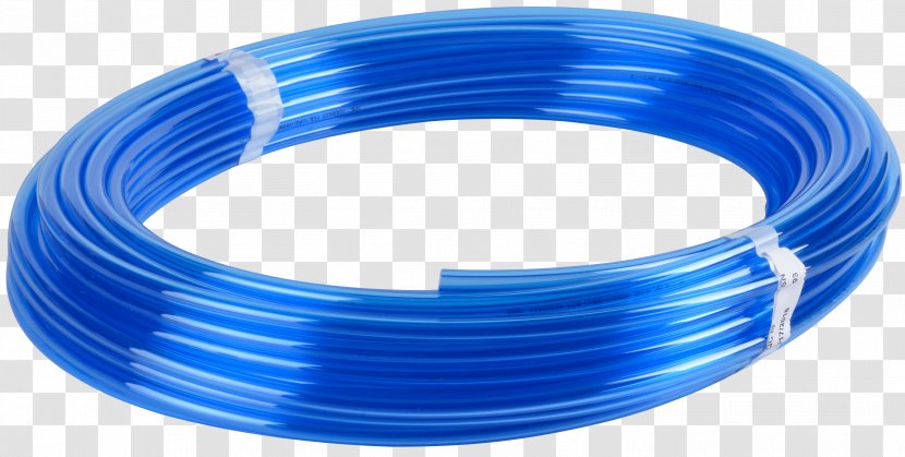 Polyurethane Plastic Cobalt Blue Tube - Bending - Parameter Transparent PNG