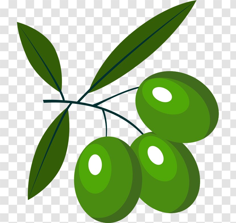 Food Olive Clip Art - Leaf - Olives Vector Transparent PNG
