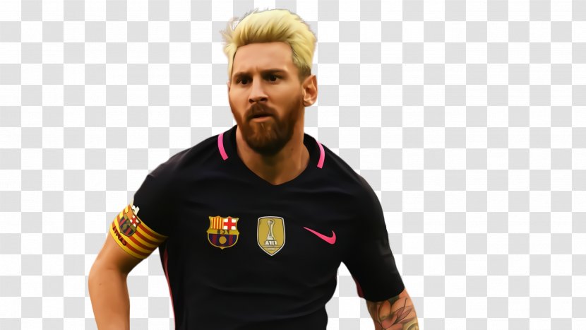 Messi Cartoon - Sleeve - Beard Player Transparent PNG