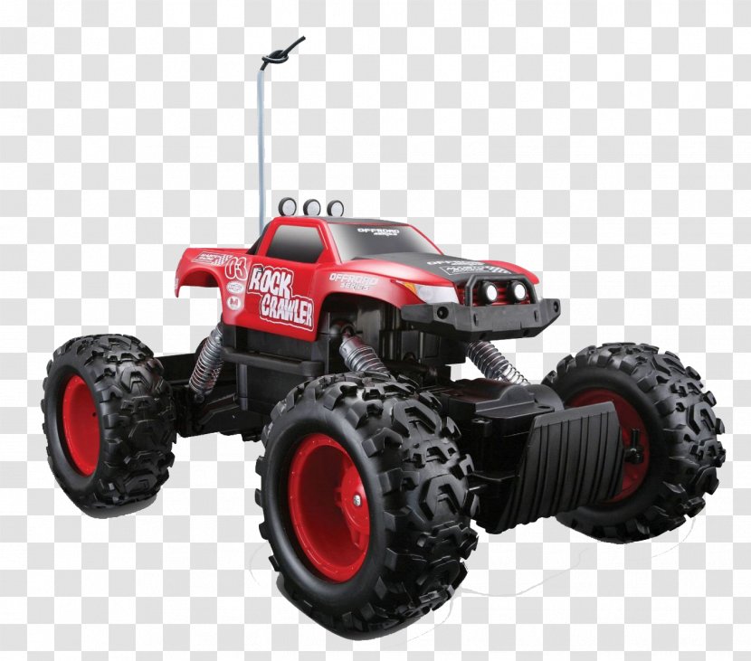 Radio-controlled Car Rock Crawling Maisto Radio Control - Brand - Red Toy Pattern Transparent PNG