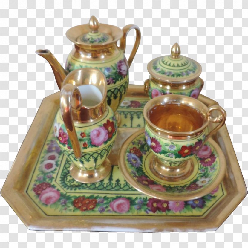 Porcelain Tea Set Turkish Coffee Cup Transparent PNG