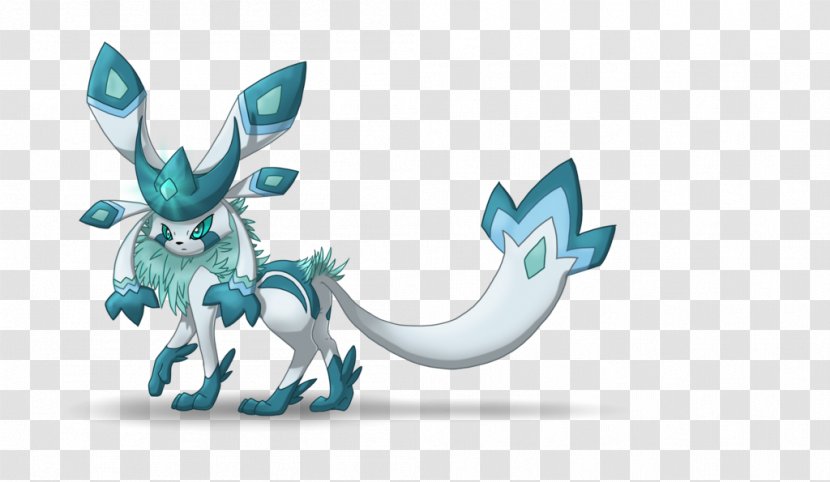 Glaceon Eevee Leafeon Art Image - Transparency And Translucency Transparent PNG