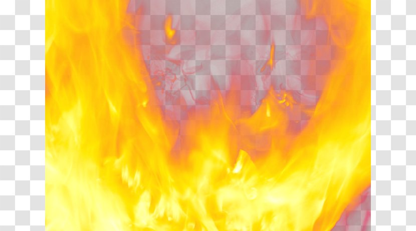 Flame Yellow Sky Computer Wallpaper Transparent PNG